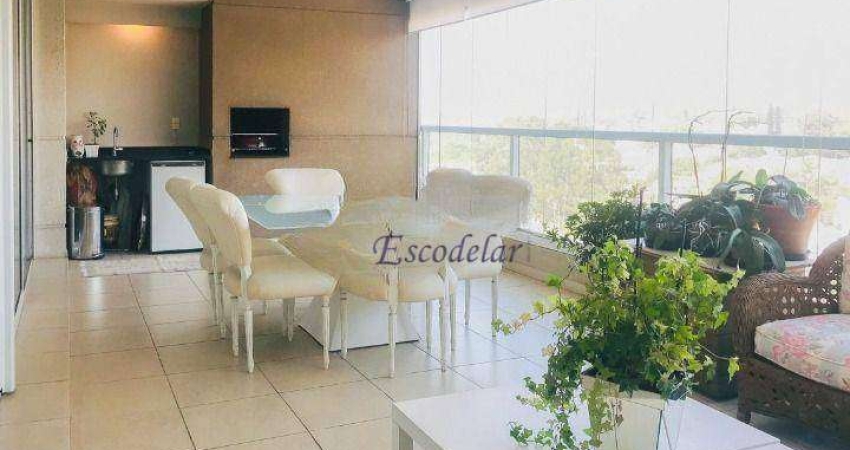 Apartamento com 3 dormitórios à venda, 180 m² por R$ 3.200.000,00 - Campo Belo - São Paulo/SP