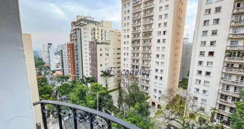 Apartamento com 3 dormitórios para alugar, 157 m² por R$ 6.850,00/mês - Paraíso - São Paulo/SP