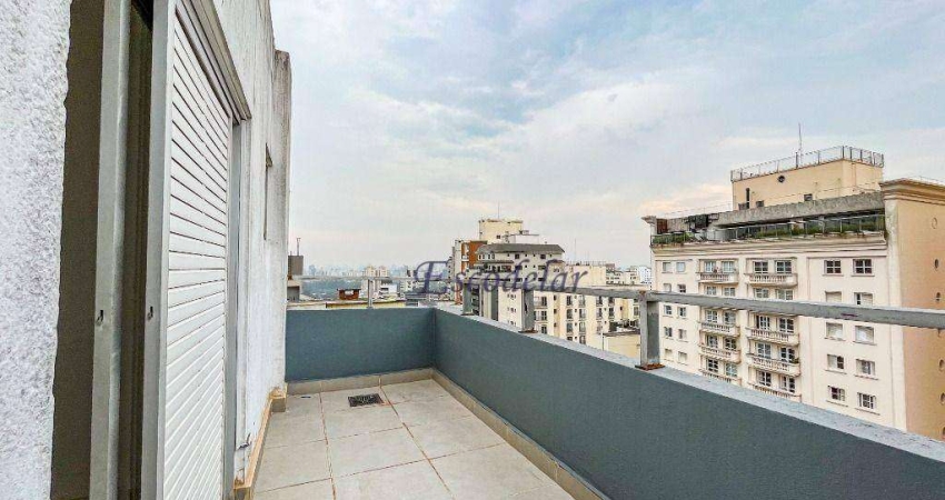 Apartamento Duplex para alugar, 180 m² por R$ 9.931,00/mês - Paraíso - São Paulo/SP