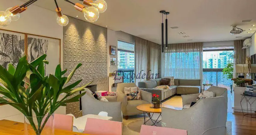 Apartamento com 4 dormitórios à venda, 240 m² por R$ 3.500.000,00 - Perdizes - São Paulo/SP