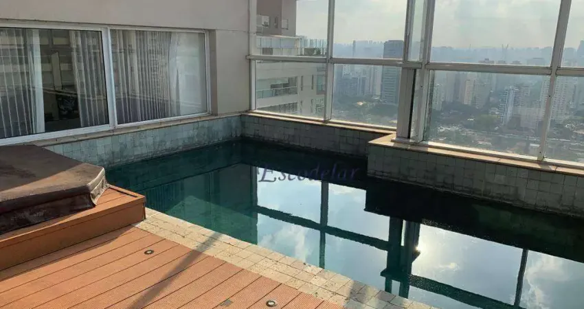 Cobertura com 4 dormitórios à venda, 366 m² por R$ 6.290.000,00 - Campo Belo - São Paulo/SP