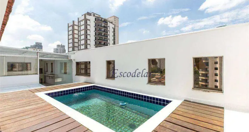 Cobertura com 4 dormitórios à venda, 300 m² por R$ 3.200.000,00 - Moema - São Paulo/SP