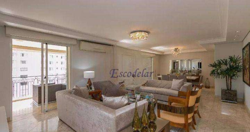 Apartamento com 4 dormitórios à venda, 252 m² por R$ 4.300.000,00 - Campo Belo - São Paulo/SP