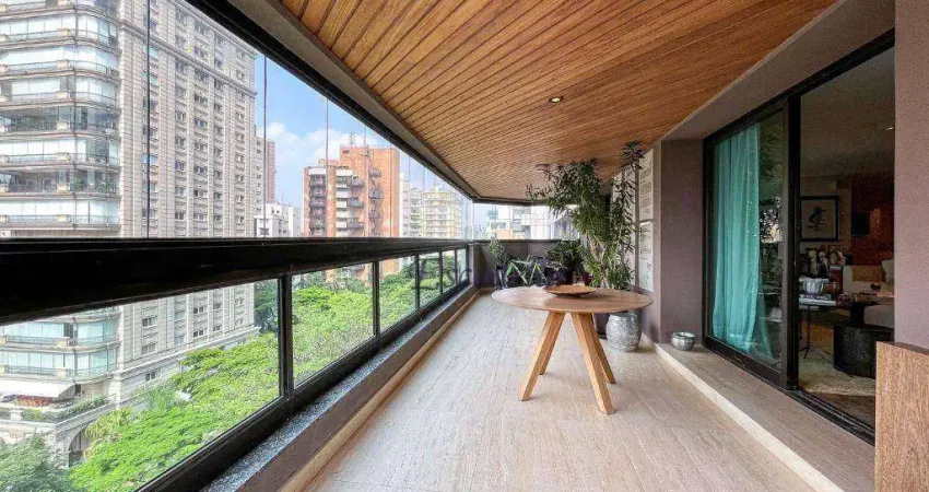 Apartamento com 4 dormitórios à venda, 386 m² por r$ 13.700.000,00 - vila nova conceição - são paulo/sp