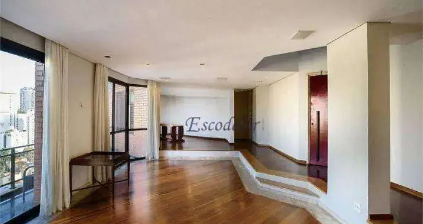 Cobertura com 4 dormitórios à venda, 600 m² por r$ 4.600.000,00 - pacaembu - são paulo/sp