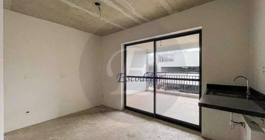 Studio com 1 dormitório à venda, 30 m² por r$ 280.000,00 - bom retiro - são paulo/sp