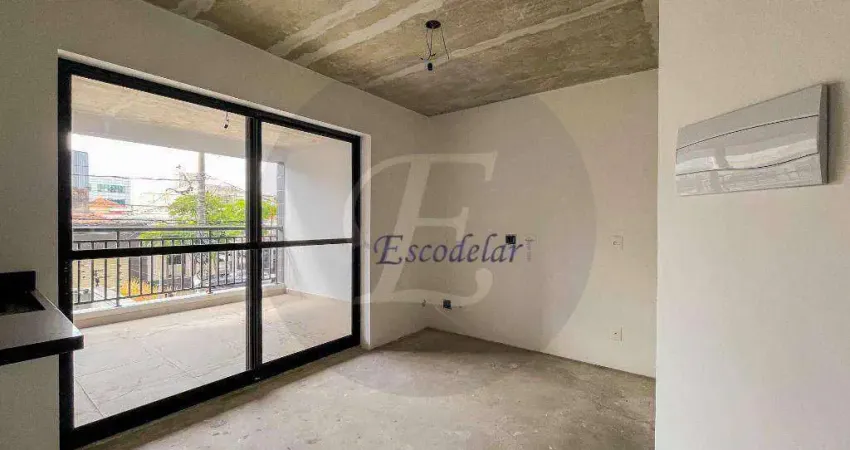 Studio à venda, 29 m² por r$ 280.000,00 - bom retiro - são paulo/sp
