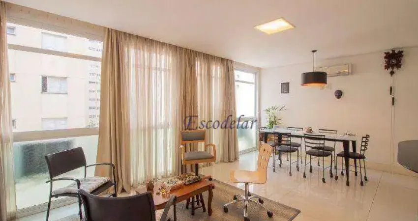 Apartamento com 3 dormitórios à venda, 168 m² por R$ 1.200.000,00 - Jardim Paulista - São Paulo/SP