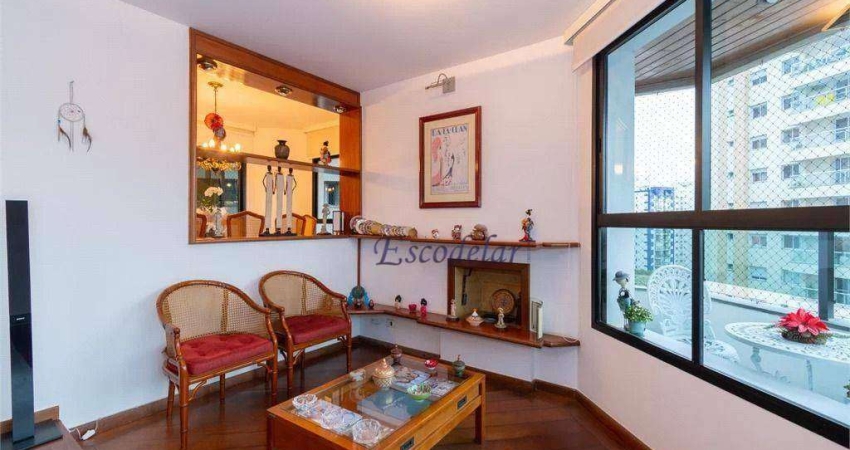 Apartamento com 3 dormitórios à venda, 172 m² por R$ 3.180.000,00 - Moema Pássaros - São Paulo/SP
