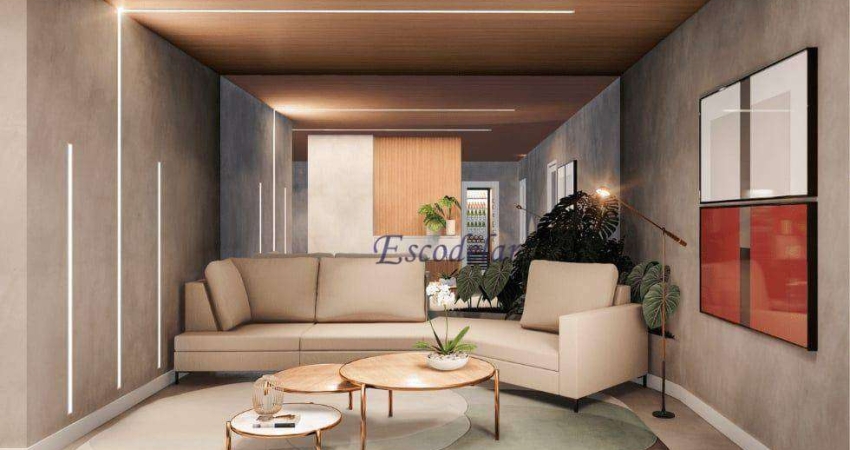 Apartamento com 1 dormitório à venda, 30 m² por R$ 276.774,00 - Vila Azevedo - São Paulo/SP
