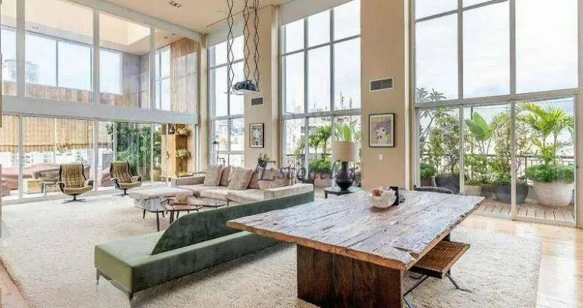 Cobertura com 5 dormitórios à venda, 820 m² por r$ 45.000.000,00 - jardins - são paulo/sp