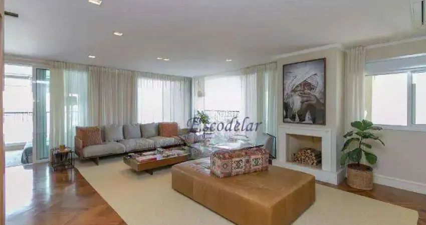 Apartamento com 3 dormitórios à venda, 241 m² por R$ 4.350.000,00 - Campo Belo - São Paulo/SP