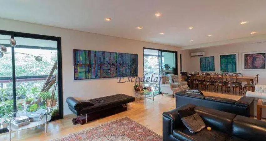 Apartamento com 4 dormitórios à venda, 241 m² por r$ 3.550.000,00 - campo belo - são paulo/sp