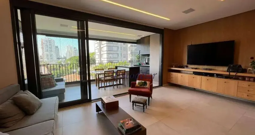 Apartamento à venda, 123 m² por r$ 2.862.000,00 - campo belo - são paulo/sp
