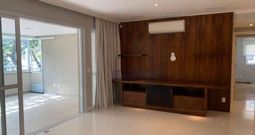 Apartamento Garden com 3 dormitórios para alugar, 220 m² por R$ 21.400,00/mês - Campo Belo - São Paulo/SP