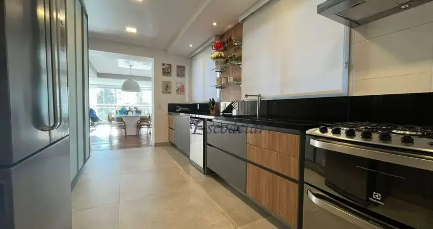 Apartamento com 4 dormitórios à venda, 220 m² por r$ 5.600.000,00 - campo belo - são paulo/sp