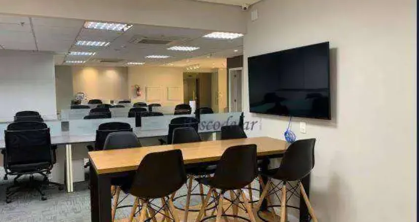 Conjunto para alugar, 410 m², bem planejado. , 74 posições montadas- vila olímpia - próximo ao shopping