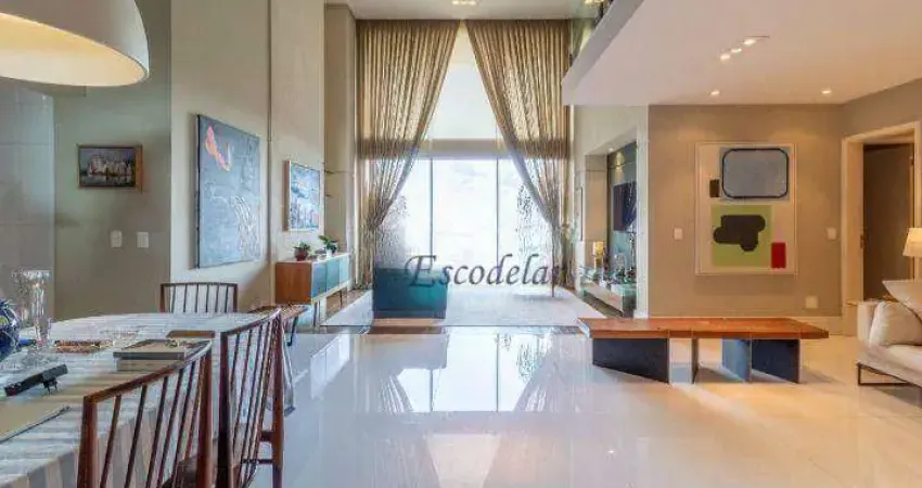 Apartamento com 4 dormitórios à venda, 220 m² por R$ 4.500.000,00 - Brooklin - São Paulo/SP