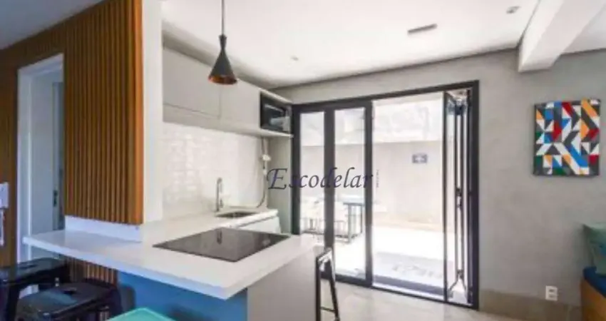 Apartamento com 1 dormitório para alugar, 46 m² por R$ 5.510,00 - Vila Nova Conceição - São Paulo/SP