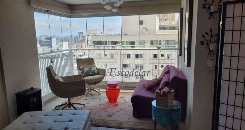 Apartamento com 3 dormitórios à venda, 185 m² por R$ 2.990.000,00 - Jardim Paulista - São Paulo/SP