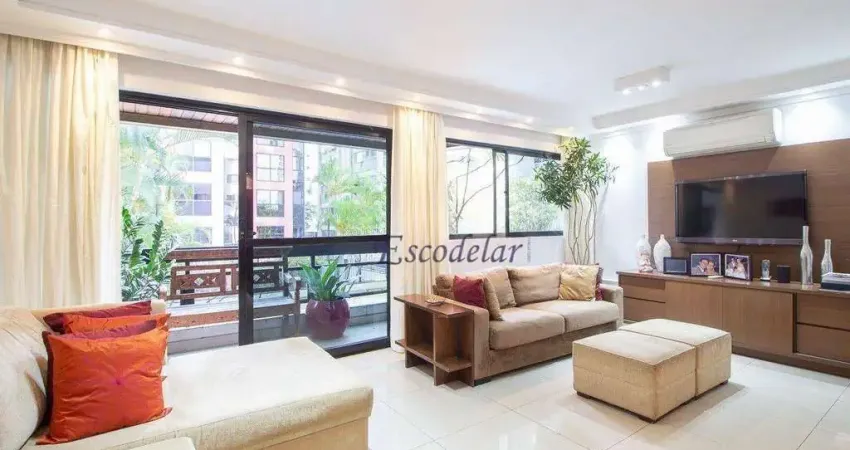 Apartamento com 3 dormitórios à venda, 130 m² por r$ 2.300.000,00 - itaim bibi - são paulo/sp