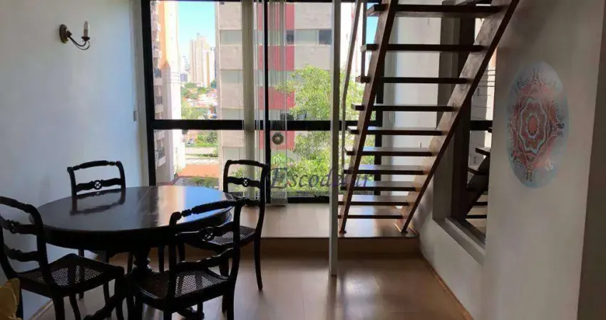 Apartamento com 1 dormitório à venda, 57 m² por R$ 1.080.000,00 - Itaim Bibi - São Paulo/SP