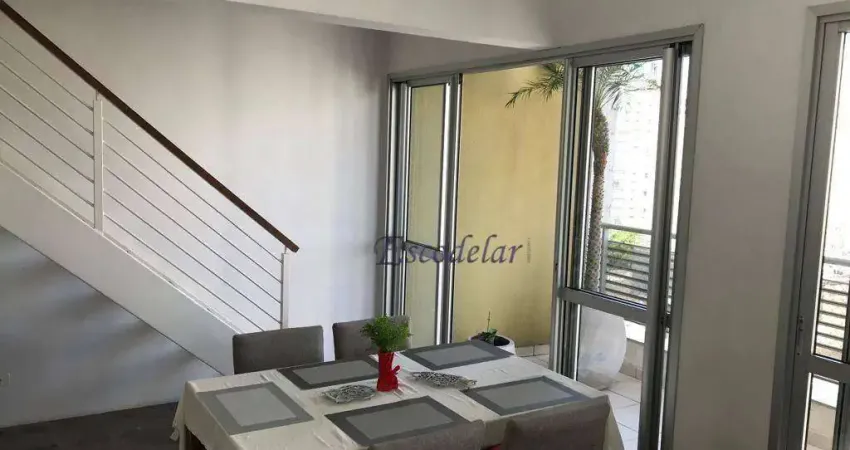 Apartamento Duplex a Venda no Brooklin, 81m2-2 quartos e 1 suíte –andar alto.