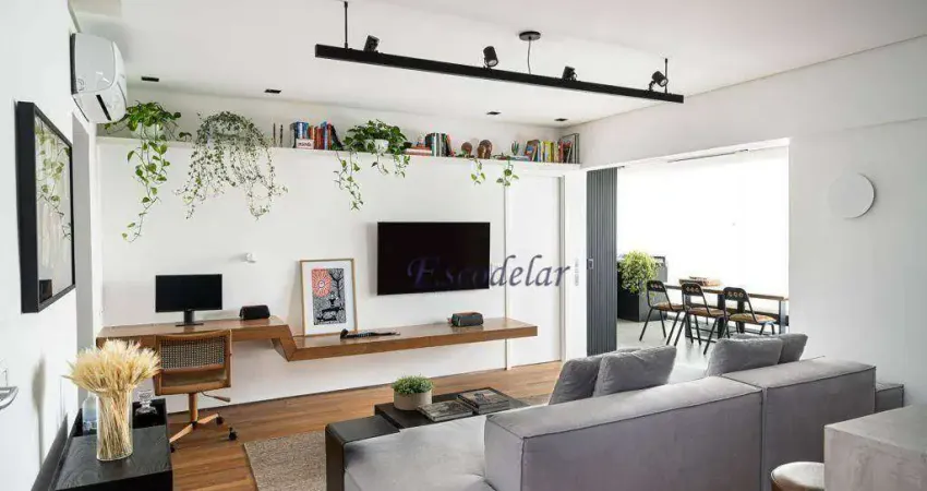 Apartamento com 1 dormitório à venda, 78 m² por r$ 1.980.000,00 - pinheiros - são paulo/sp