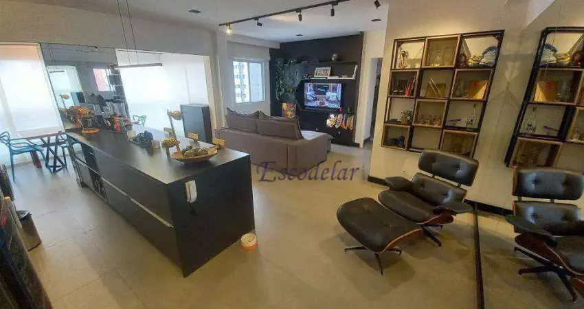 Apartamento com 1 dormitório à venda, 68 m² por R$ 1.100.000,00 - Chácara Santo Antônio - São Paulo/SP
