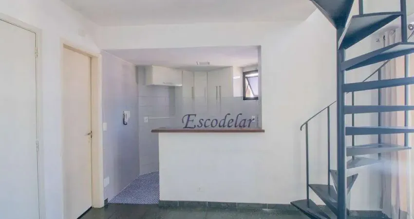 Apartamento Duplex com 1 dormitório à venda, 45 m² por R$ 640.000,00 - Itaim Bibi - São Paulo/SP