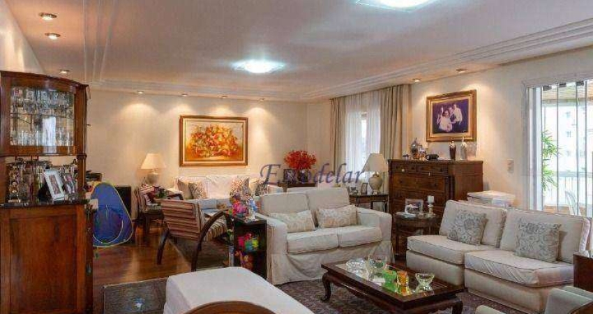 Apartamento com 4 dormitórios, 350 m² - venda por R$ 3.850.000,00 ou aluguel por R$ 24.000,00 - Perdizes - São Paulo/SP