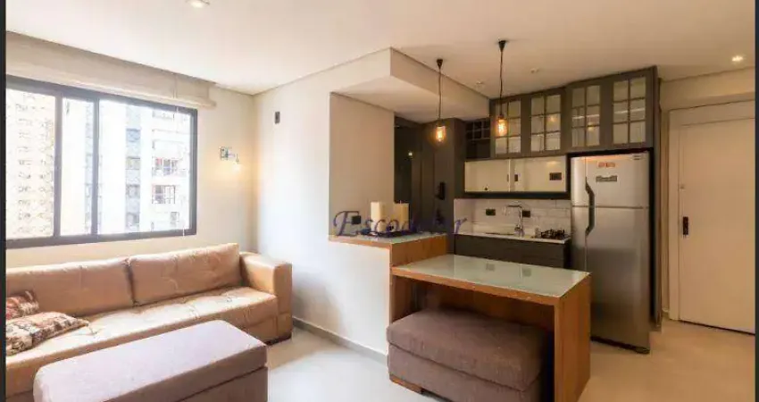 Apartamento com 1 dormitório à venda, 43 m² por R$ 1.400.000,00 - Vila Nova Conceição - São Paulo/SP