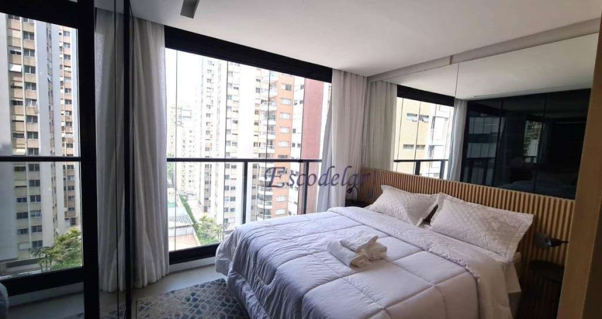 Studio com 1 dormitório para alugar, 27 m² por R$ 7.500,00 - Itaim Bibi - São Paulo/SP