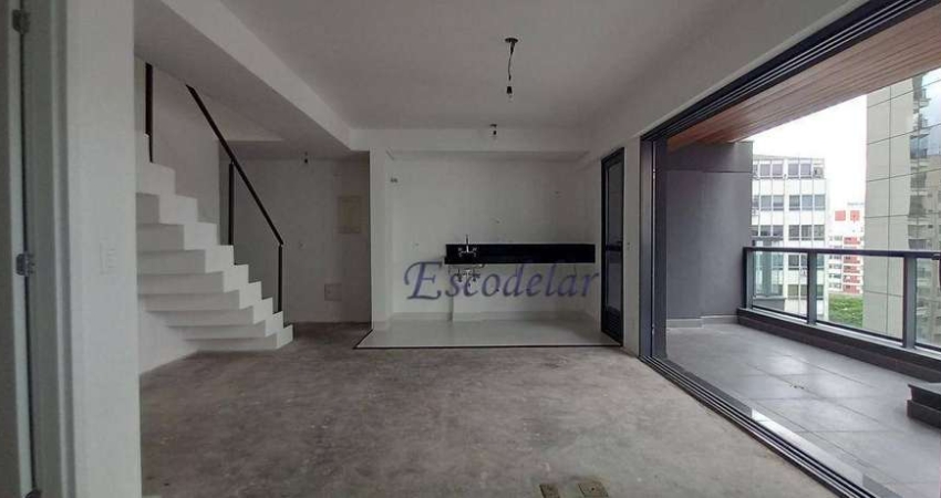 Apartamento Duplex com 1 dormitório à venda, 97 m² por R$ 1.717.000,00 - Itaim Bibi - São Paulo/SP