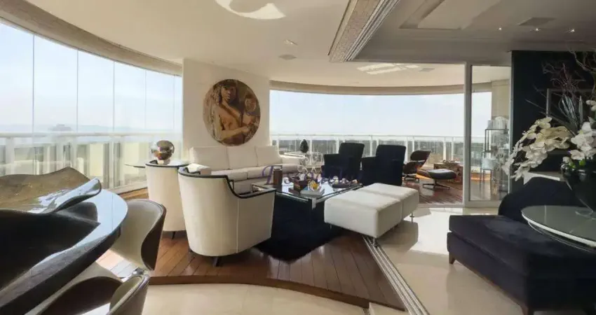 Apartamento com 3 quartos (3 suítes), 6 vagas, contemporâneo, 297m² - Anália Franco, São Paulo SP