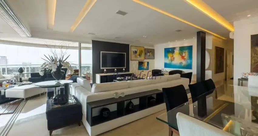 Apartamento com 3 quartos (3 suítes), 6 vagas, contemporâneo, 297m² - anália franco, são paulo sp