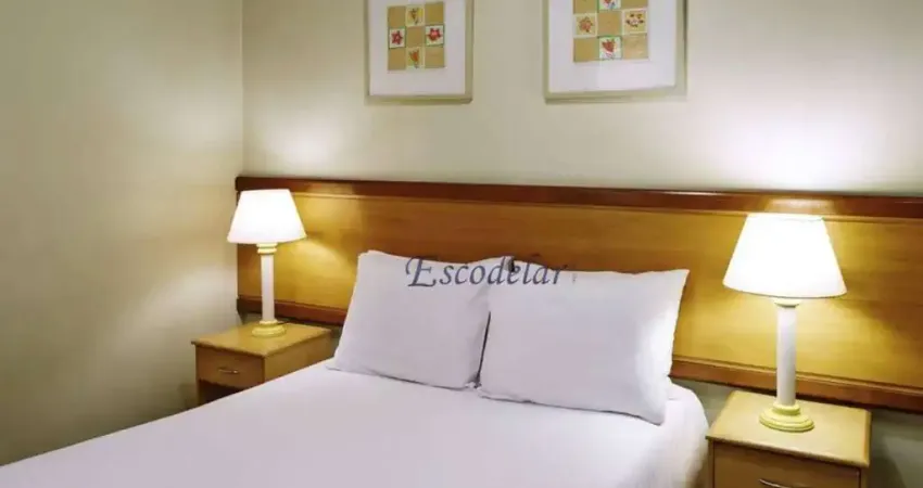 Apartamento com 2 quartos, com varanda, com vaga equipado e mobiliado, para alugar, 50 m² - cidade monções - perto estação berrini,