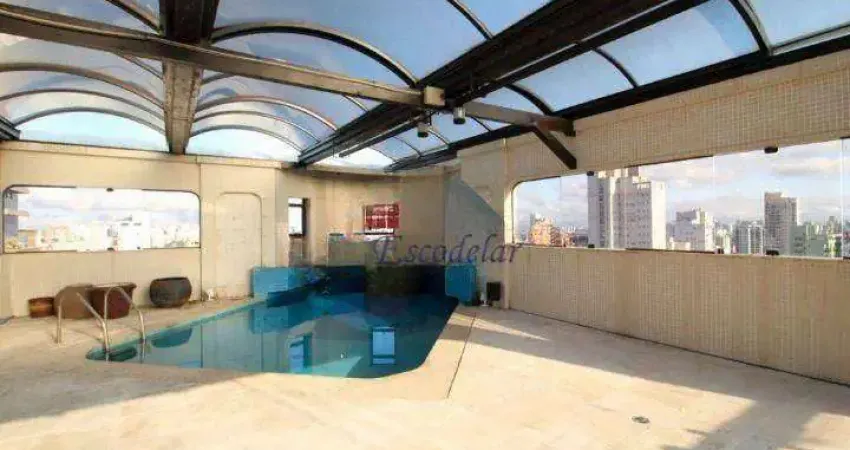 Cobertura para alugar, 630 m² por r$ 37.500,02/mês - moema - são paulo/sp