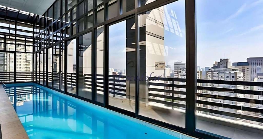 Apartamento com 1 dormitório à venda, 33 m² por R$ 530.000,00 - Itaim Bibi - São Paulo/SP