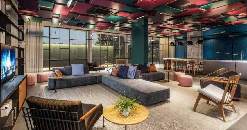 Apartamento estúdio para comprar  23,11m², novo - praça da república