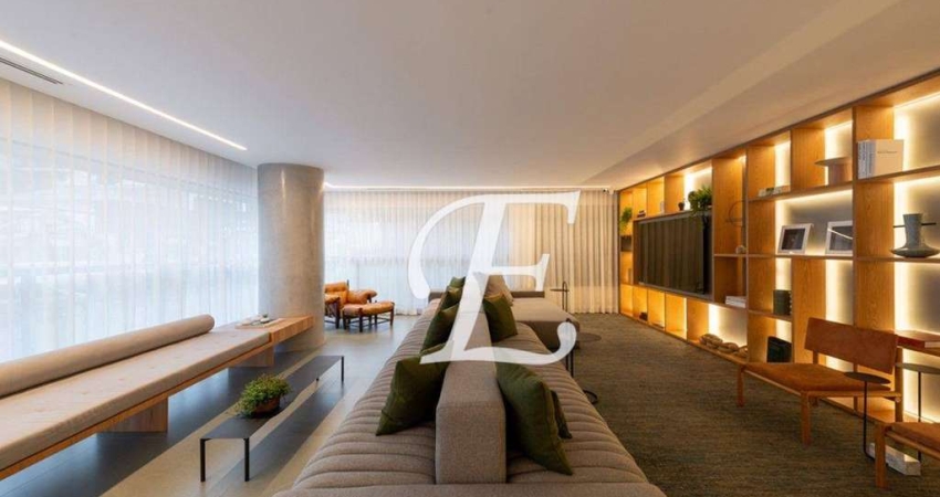 Apartamento com 4 dormitórios à venda, 210 m² por r$ 4.240.000,00 - campo belo - são paulo/sp