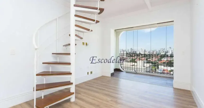 Cobertura com 2 dormitórios para alugar, 182 m² por r$ 16.461,61/mês - moema índios - são paulo/sp