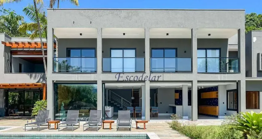 Casa com 4 dormitórios à venda, 400 m² por r$ 11.500.000,00 - maresias - são sebastião/sp