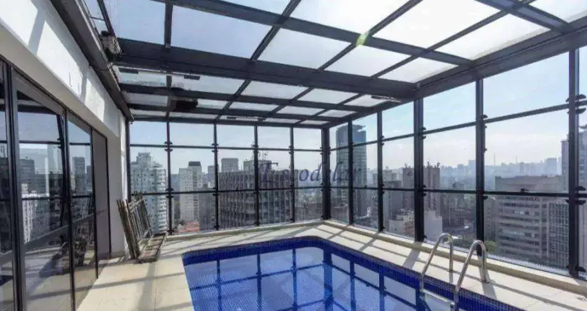 Apartamento com 1 dormitório para alugar, 42 m² por R$ 7.798,00/mês - Jardim Europa - São Paulo/SP