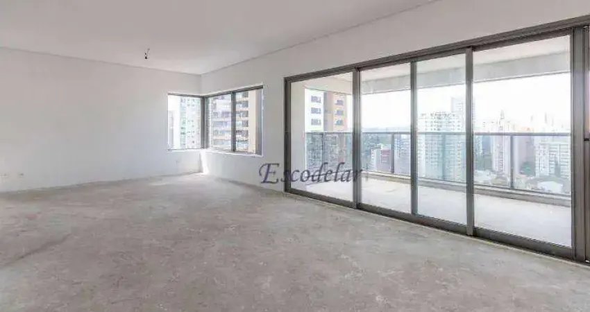 Apartamento com 3 dormitórios à venda, 192 m² por r$ 3.500.000,00 - campo belo - são paulo/sp