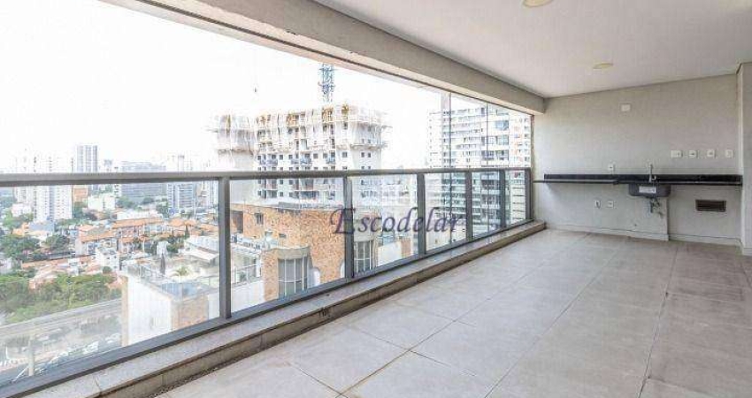 Apartamento com 3 dormitórios à venda, 192 m² por R$ 3.500.000,00 - Campo Belo - São Paulo/SP