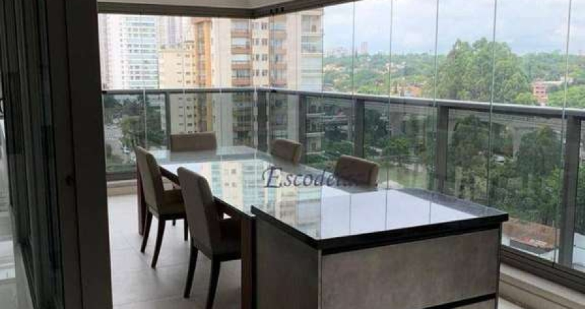 Apartamento com 4 dormitórios à venda, 192 m² por R$ 3.590.000,00 - Campo Belo - São Paulo/SP