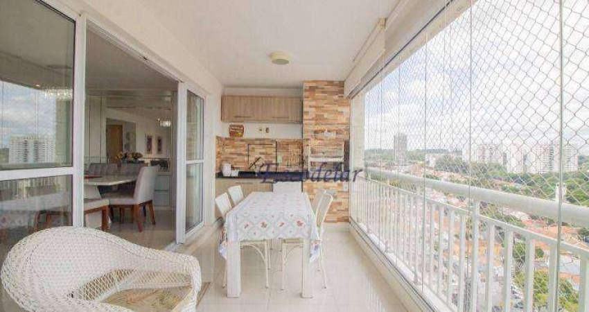 Apartamento com 3 dormitórios à venda, 145 m² por R$ 2.200.000,00 - Chácara Santo Antônio - São Paulo/SP