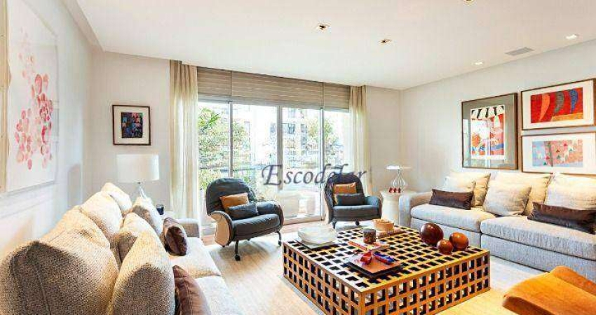 Apartamento com 3 dormitórios à venda, 178 m² por R$ 3.700.000,00 - Moema Pássaros - São Paulo/SP