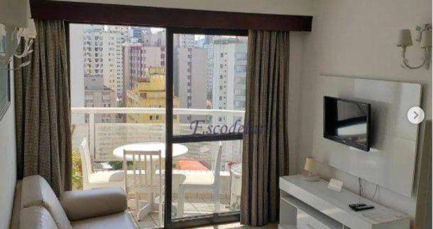 Apartamento com 1 quarto à venda, 35 m² - Moema - São Paulo/SP